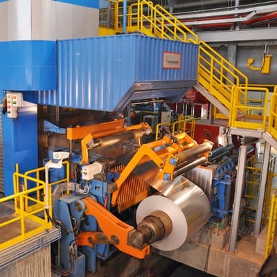 Aluminium foil rolling mills