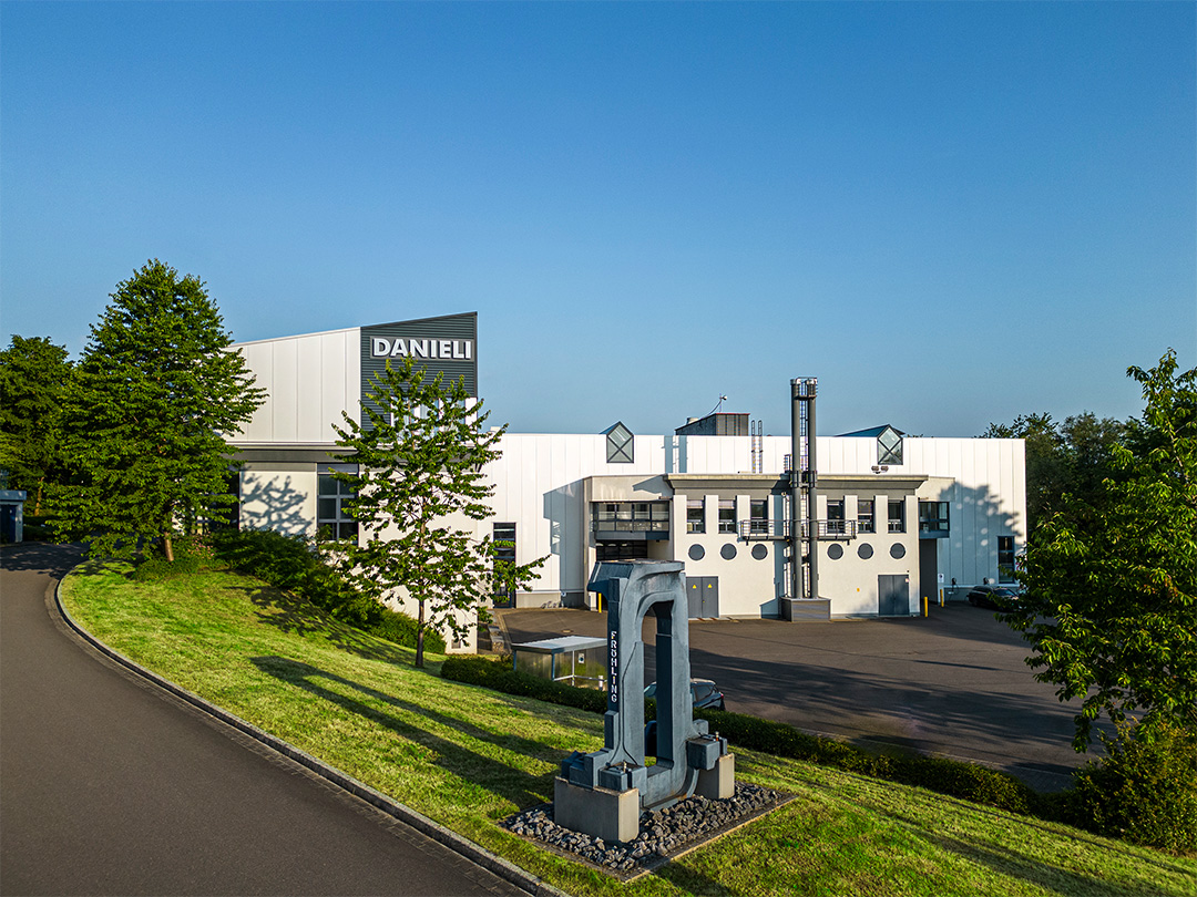 Photo of the DANIELI company building in Meinerzhagen